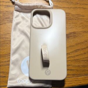 Loopy Case Tan iPhone 14 Pro Max